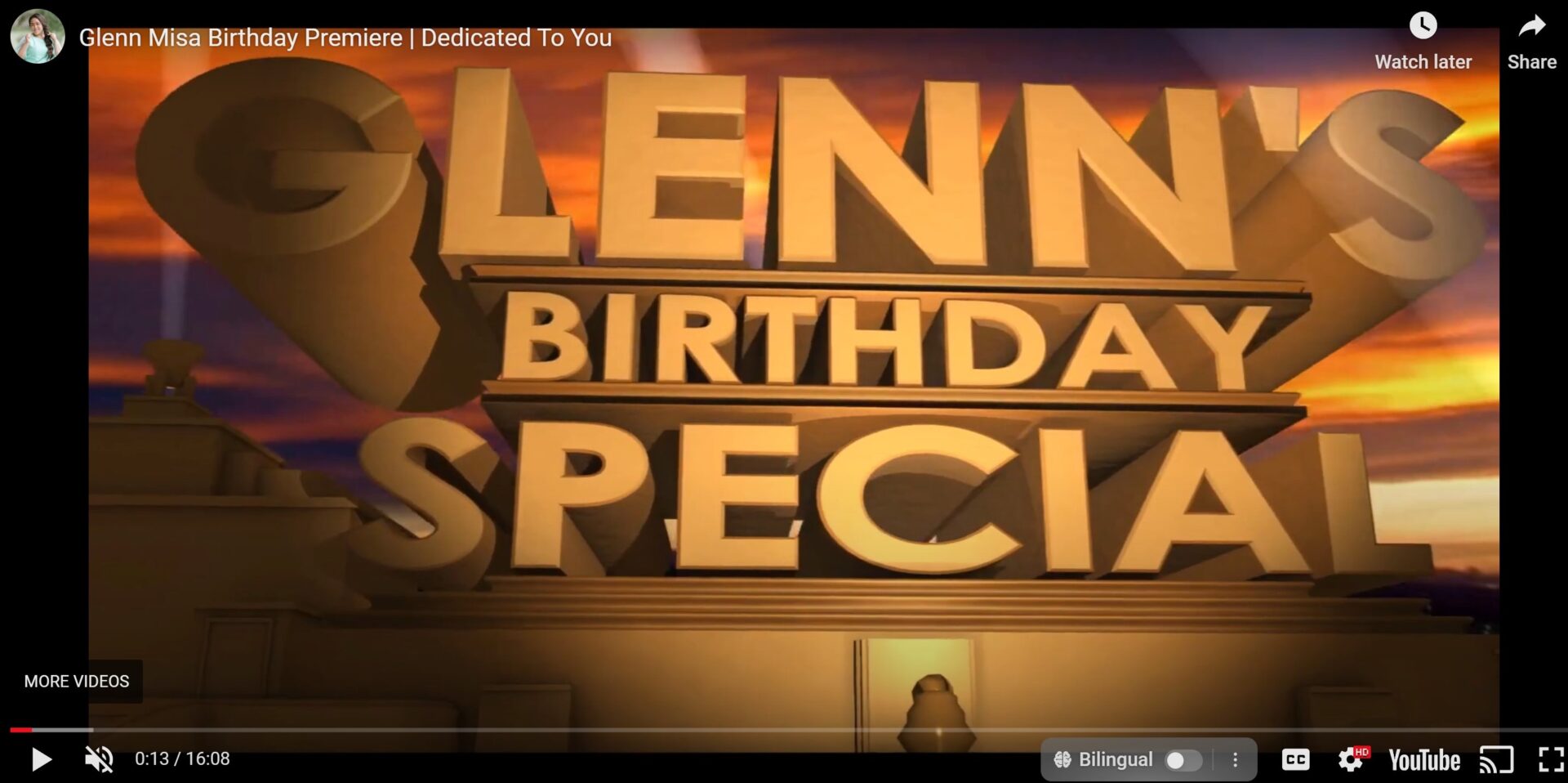 Glenn Birthday Special