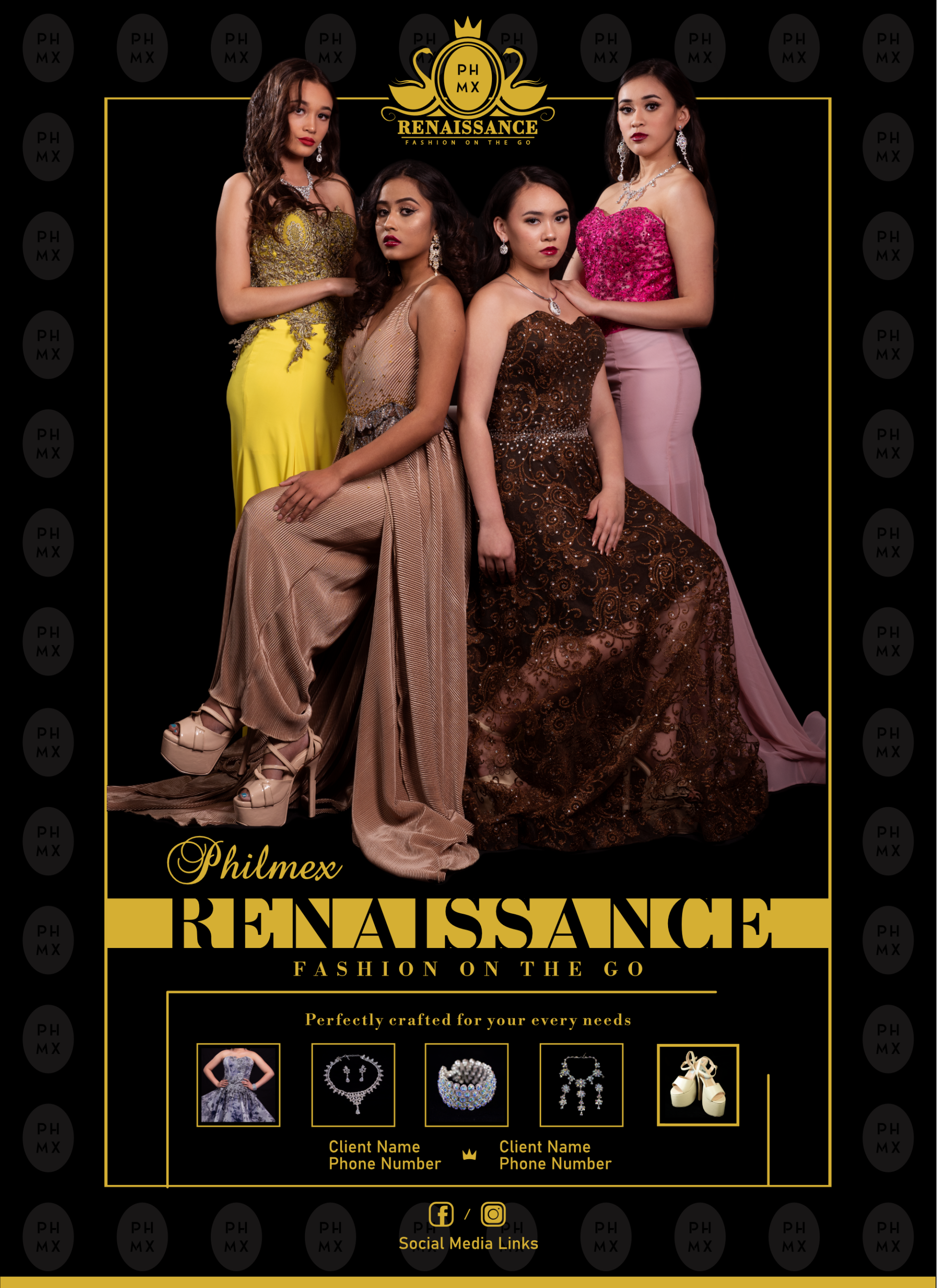 PHMX Renaissance - Fashion On The Go - Event Signage